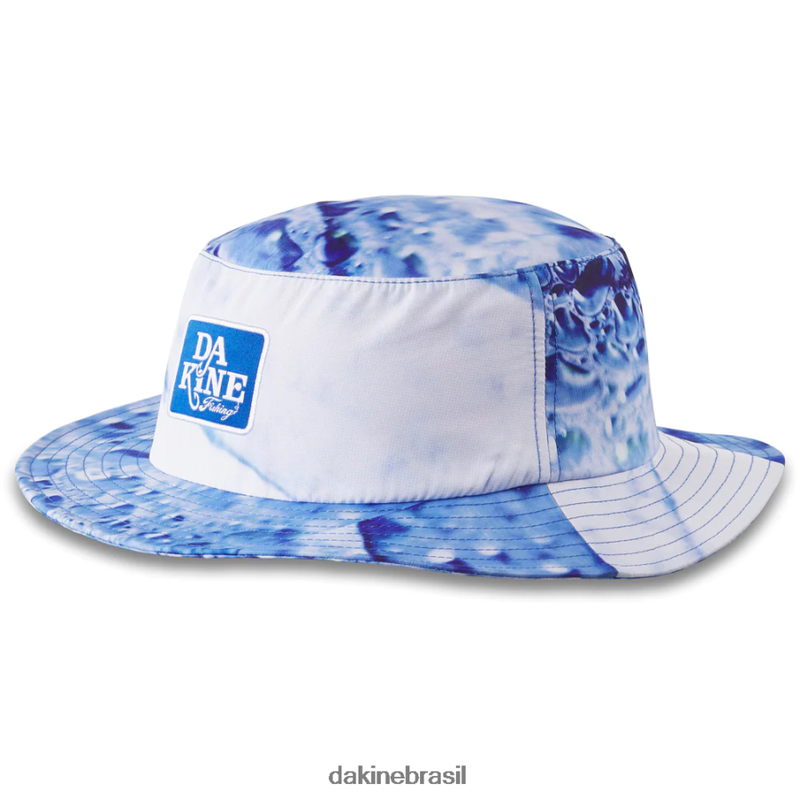 onda azul Dakine homens chapéu bucket abaco com capa no pescoço acessório 866244460