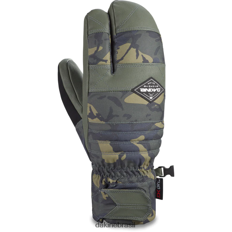 camuflagem em cascata Dakine homens luva de gatilho fillmore acessório 866244568