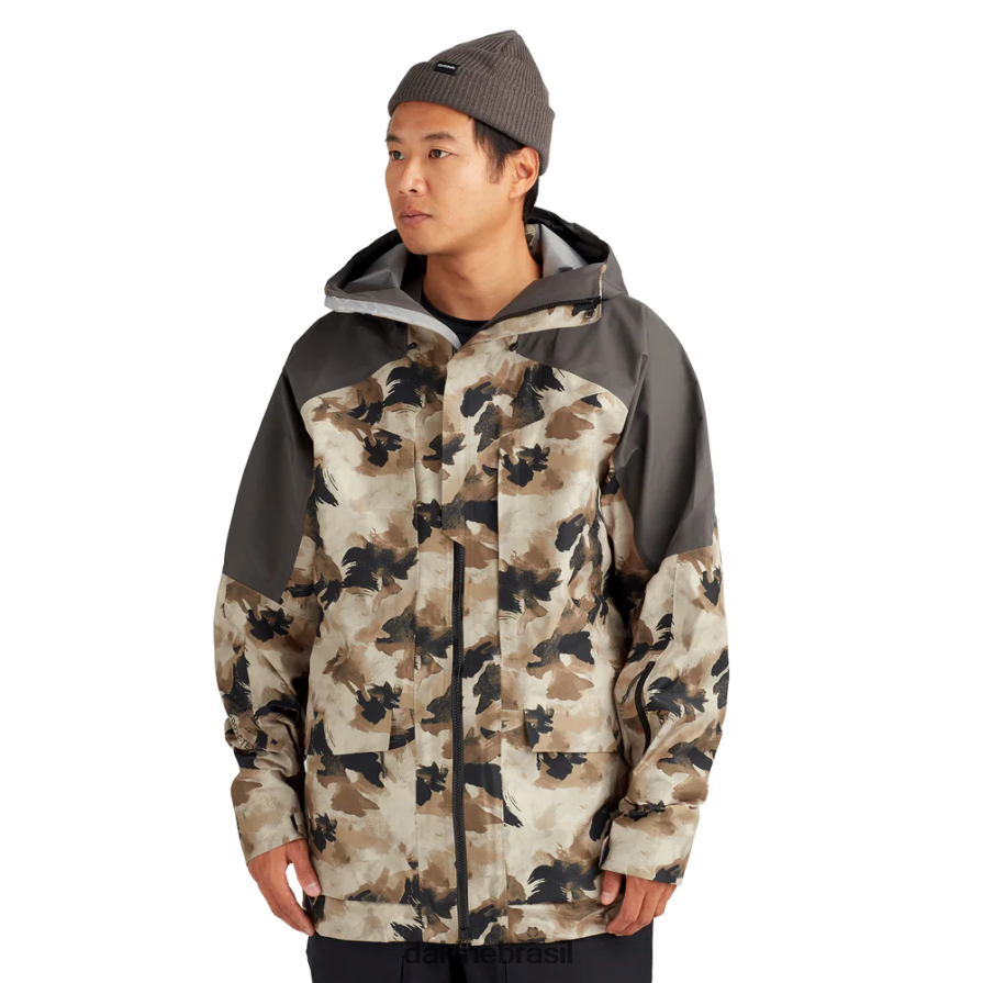 camuflagem de terreno Dakine homens jaqueta stoker gore-tex 3l roupas 8662443