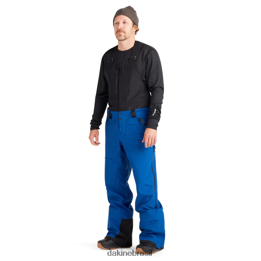 azul ultramarino Dakine homens babador stoker gore-tex 3l roupas 86624412