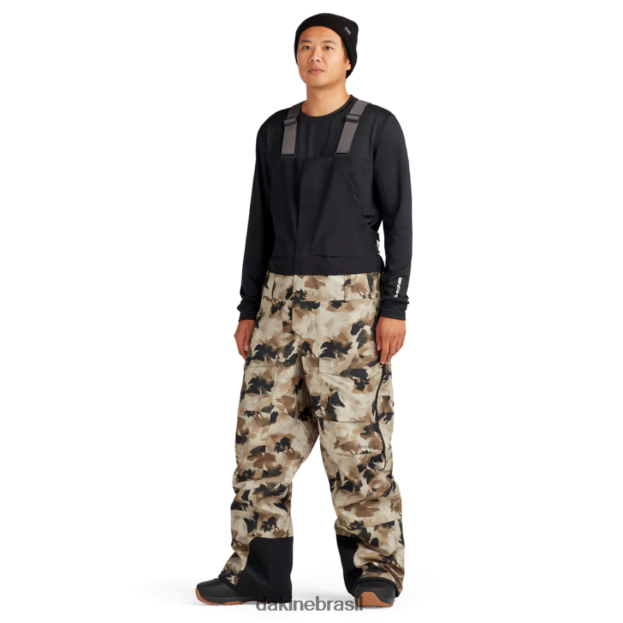 camuflagem de terreno Dakine homens babador stoker gore-tex 3l roupas 8662448