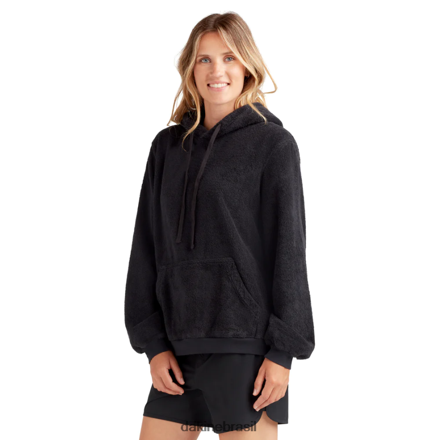 preto Dakine mulheres moletom com capuz apresurf quickdry roupas 866244323