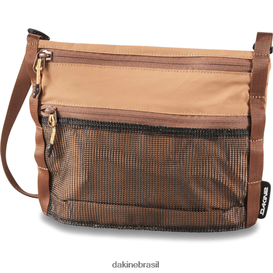 caramelo puro Dakine unissex bolsa crossbody de viagem acessório 866244964