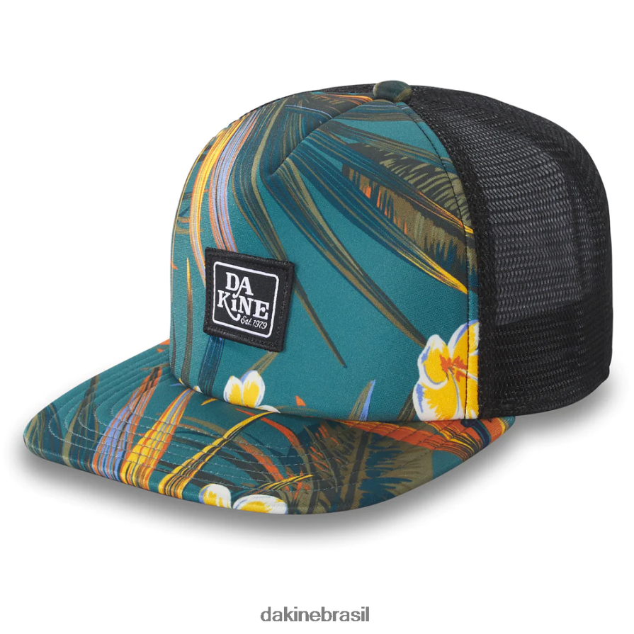 trópico esmeralda Dakine unissex chapéu de caminhoneiro da maré acessório 866244692